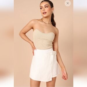 NWT Linen Petal & Pup Skort